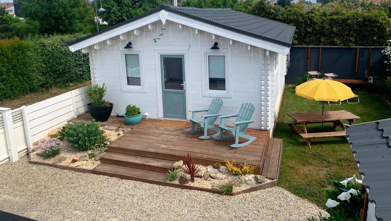 Cottage Le Cerf-Volant Saint-Aubin-Sur-Mer  Exterior foto